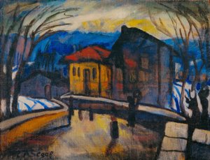 Rue de Village Suisse - Arthur Segal
